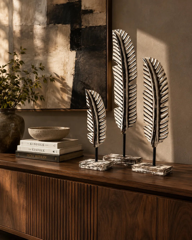 Plume- Handcrafted Feather Sculptures