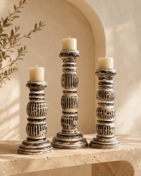 Relic- Sculptural Candle Holder