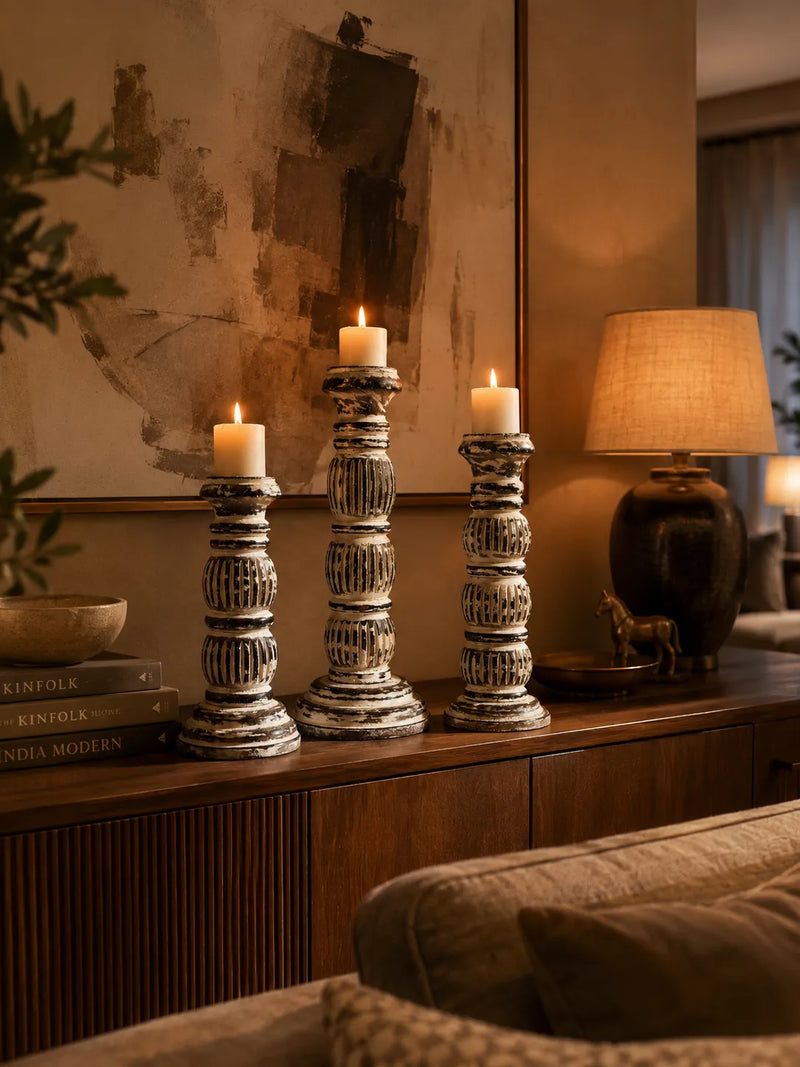 Relic- Sculptural Candle Holder