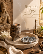 Ritual Set (Incense Holder + Candle Holder)