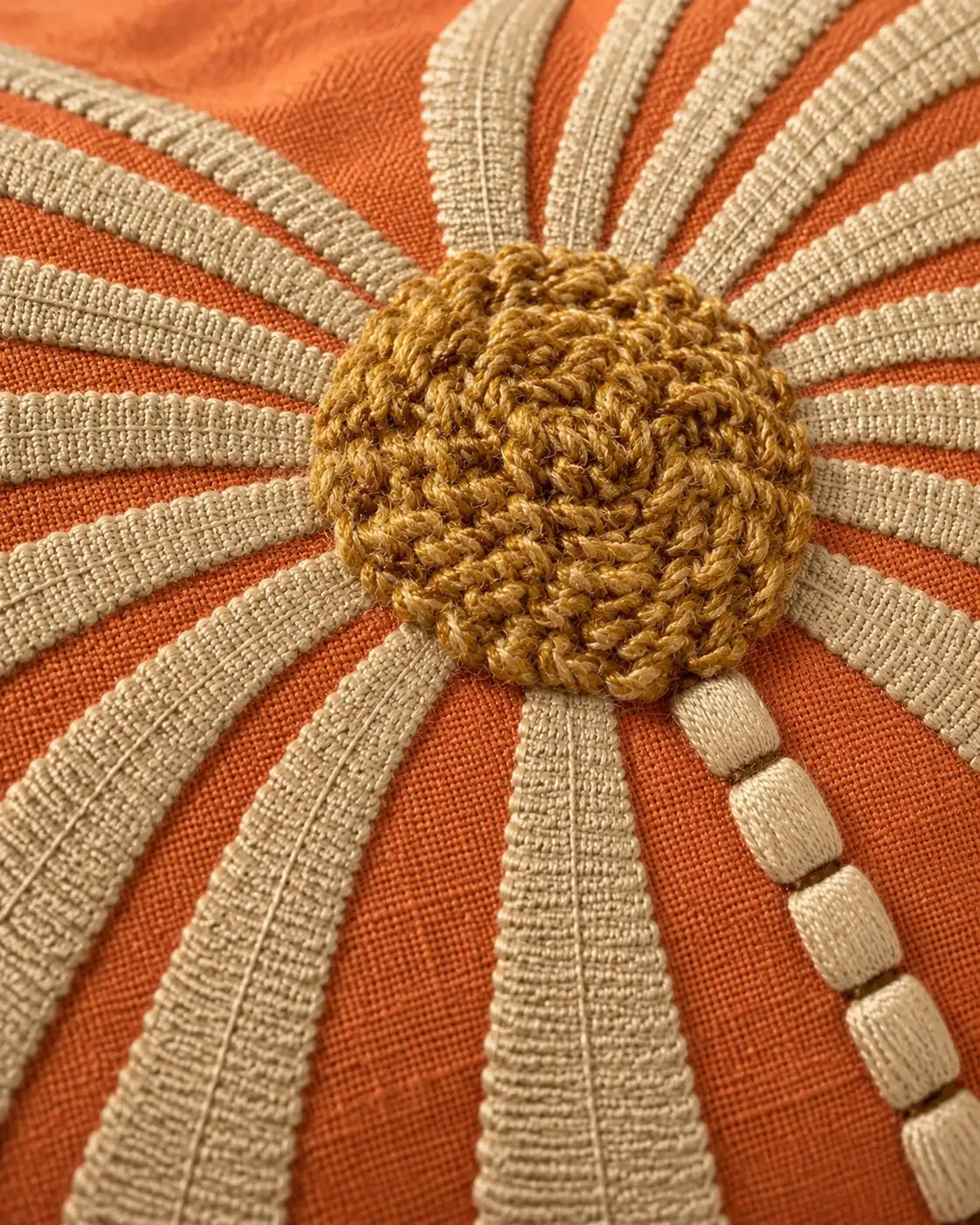 Russet Blossom Cushion Cover