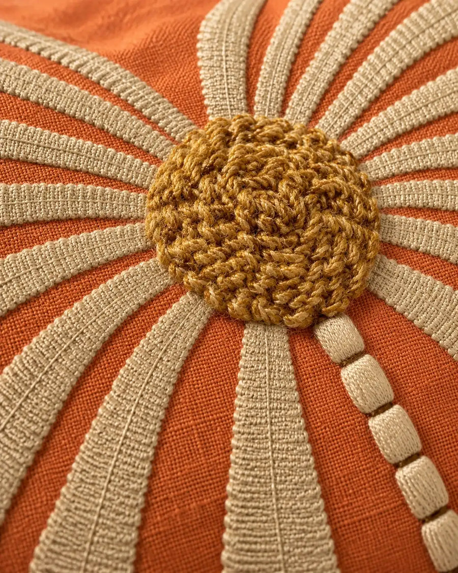 Russet Blossom Cushion Cover