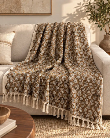 Sienna - Woven Throw