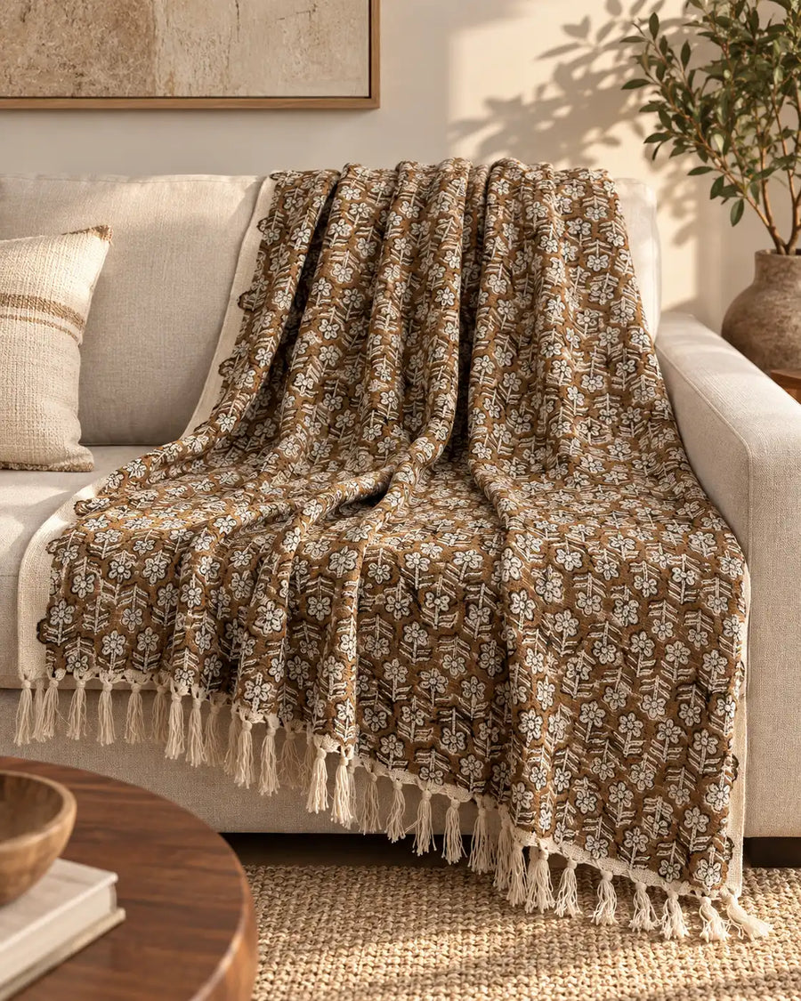 Sienna - Woven Throw