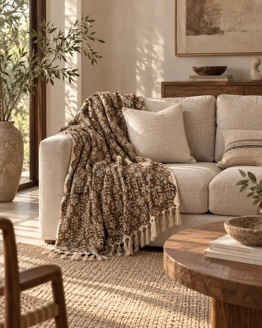 Sienna - Woven Throw