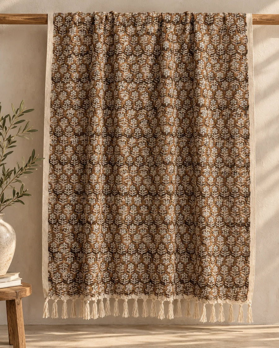 Sienna - Woven Throw
