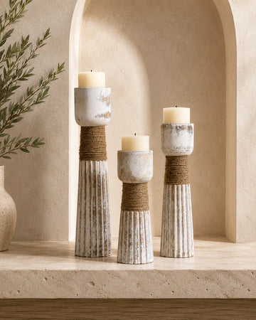 Solace- Sculptural Candle Holder