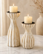 Sway- Sculptural Candle Holder.